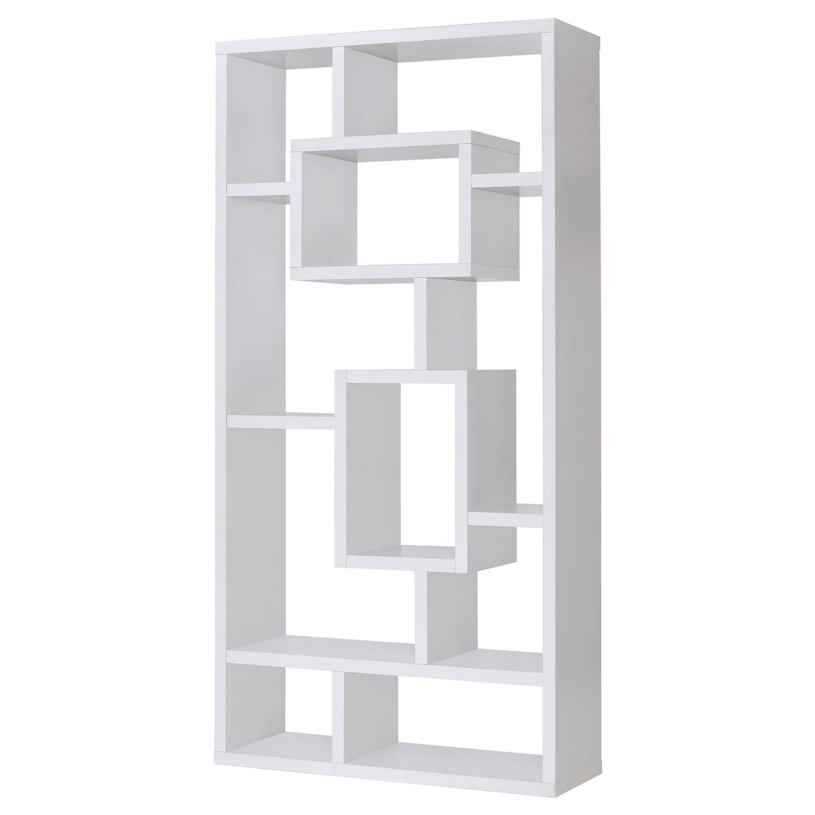 Howie White 10-Shelf Bookcase - 800157 - Luna Furniture - Dallas Store