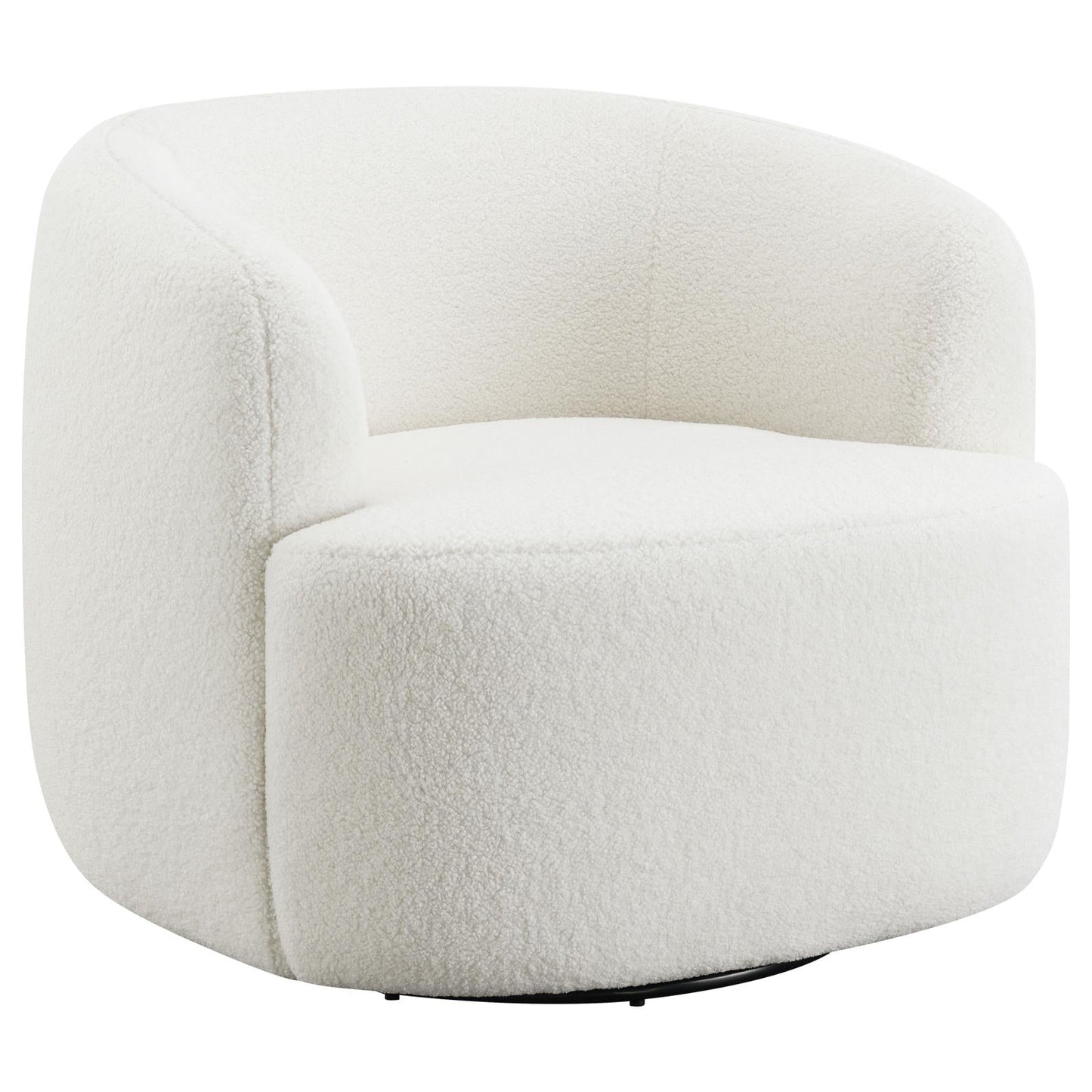 Hudson Natural Upholstered Swivel Chair - 905726 - Luna Furniture - Dallas Store
