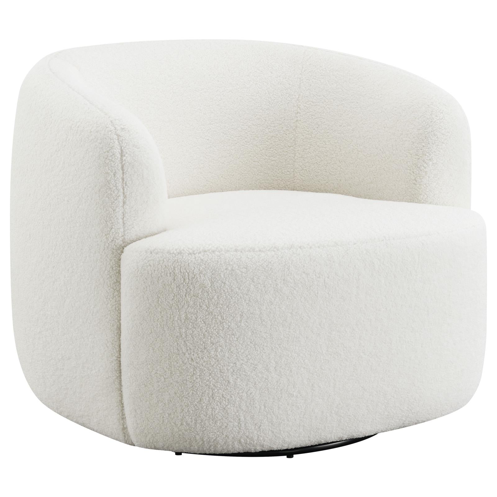 Hudson Natural Upholstered Swivel Chair - 905726 - Luna Furniture - Dallas Store