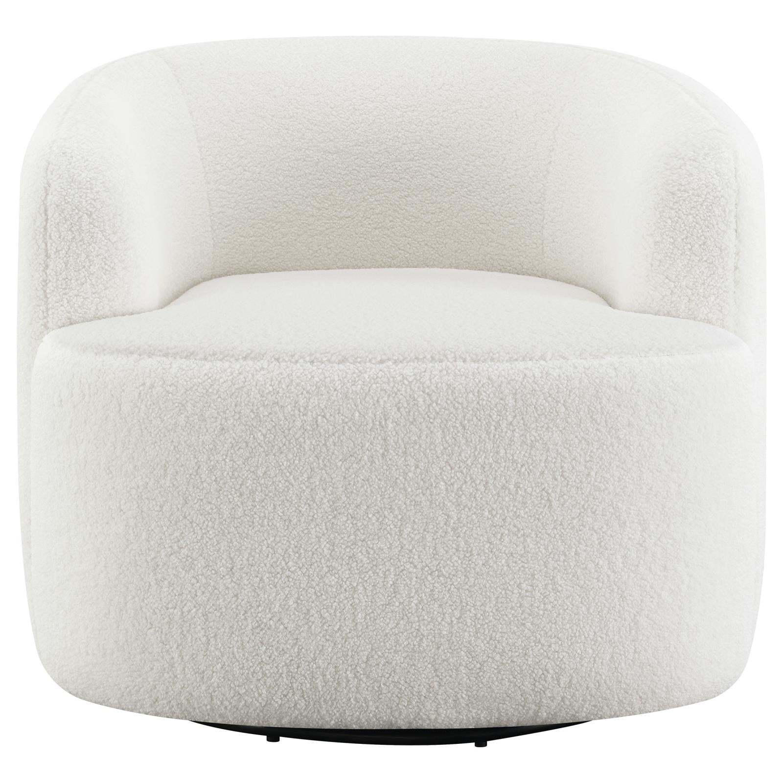 Hudson Natural Upholstered Swivel Chair - 905726 - Luna Furniture - Dallas Store