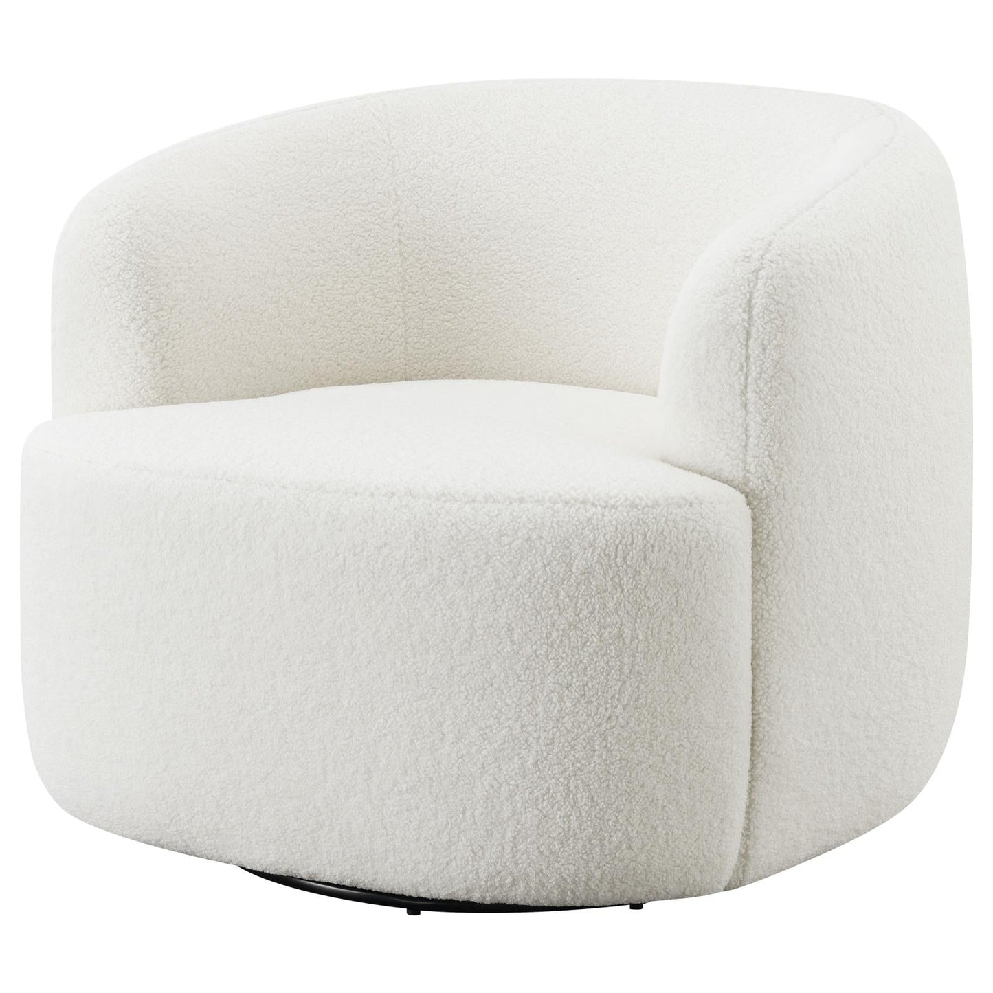 Hudson Natural Upholstered Swivel Chair - 905726 - Luna Furniture - Dallas Store