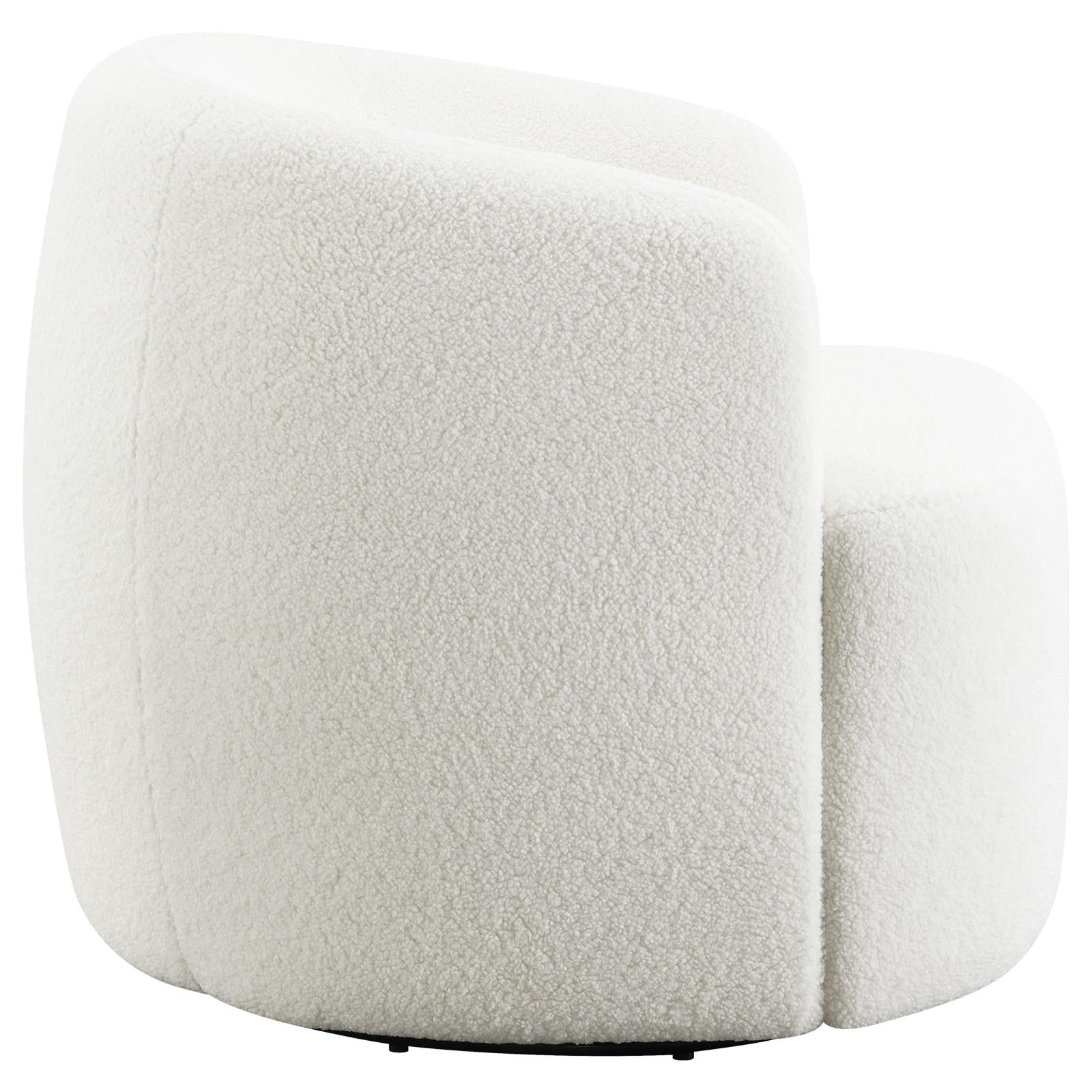 Hudson Natural Upholstered Swivel Chair - 905726 - Luna Furniture - Dallas Store