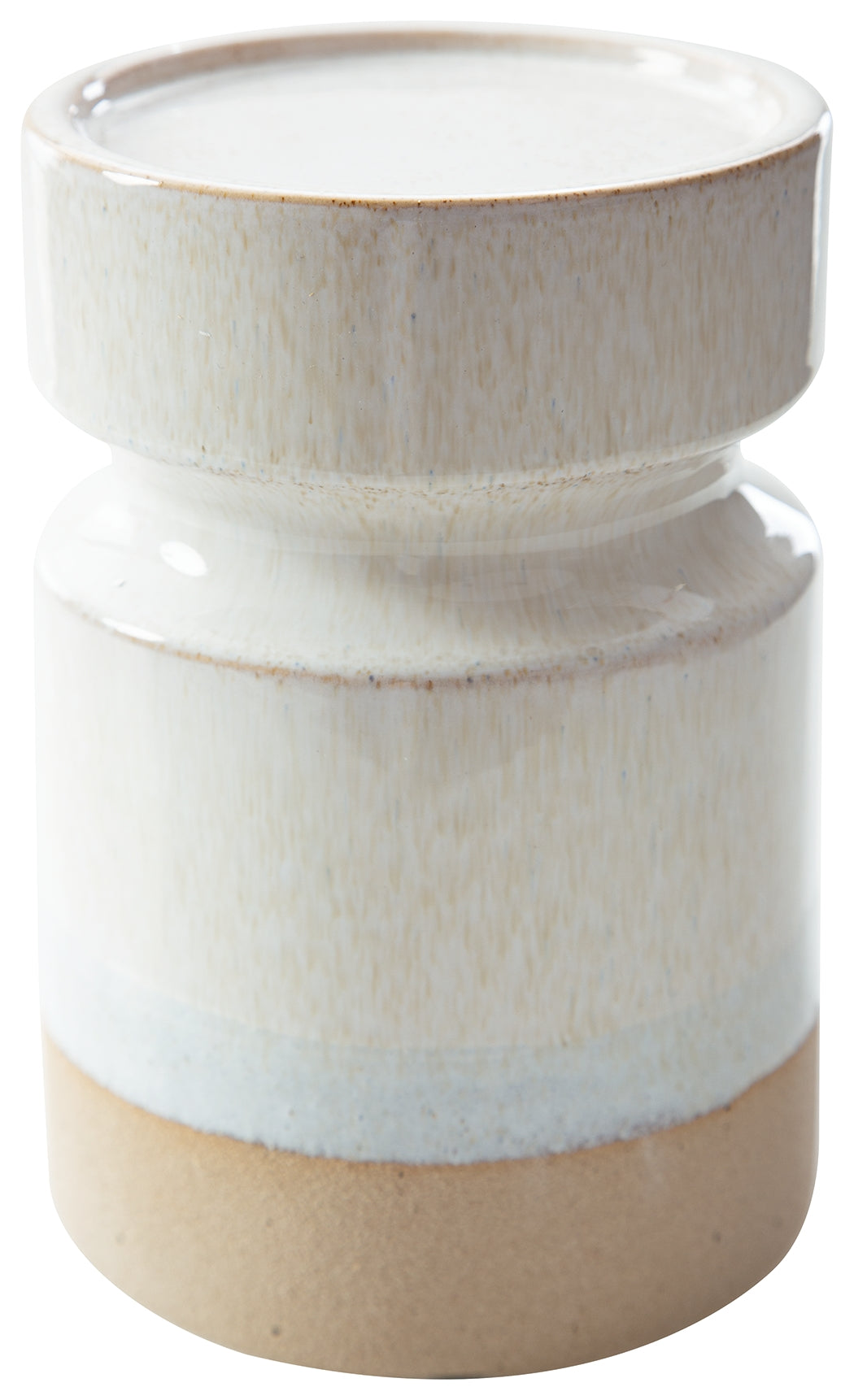 Hurston Ivory/Brown Candle Holder, Set of 3 - A2000583 - Luna Furniture - Dallas Store