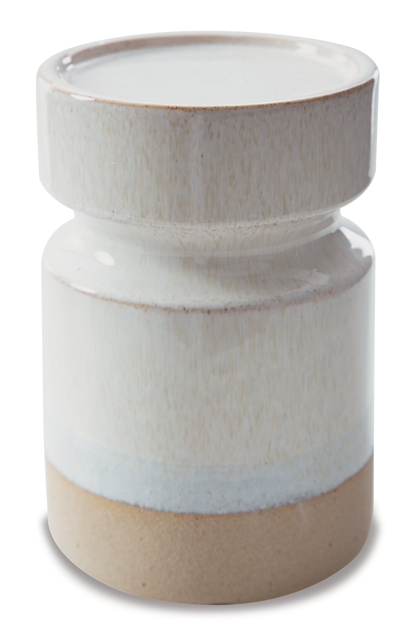 Hurston Ivory/Brown Candle Holder, Set of 3 - A2000583 - Luna Furniture - Dallas Store