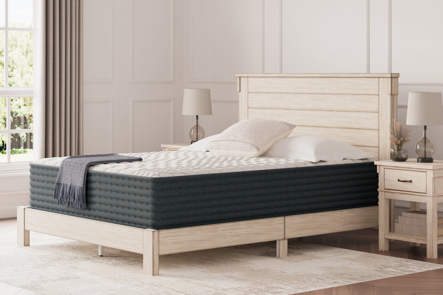 Hybrid 1300 White Full Mattress - M43621 - Luna Furniture - Dallas Store