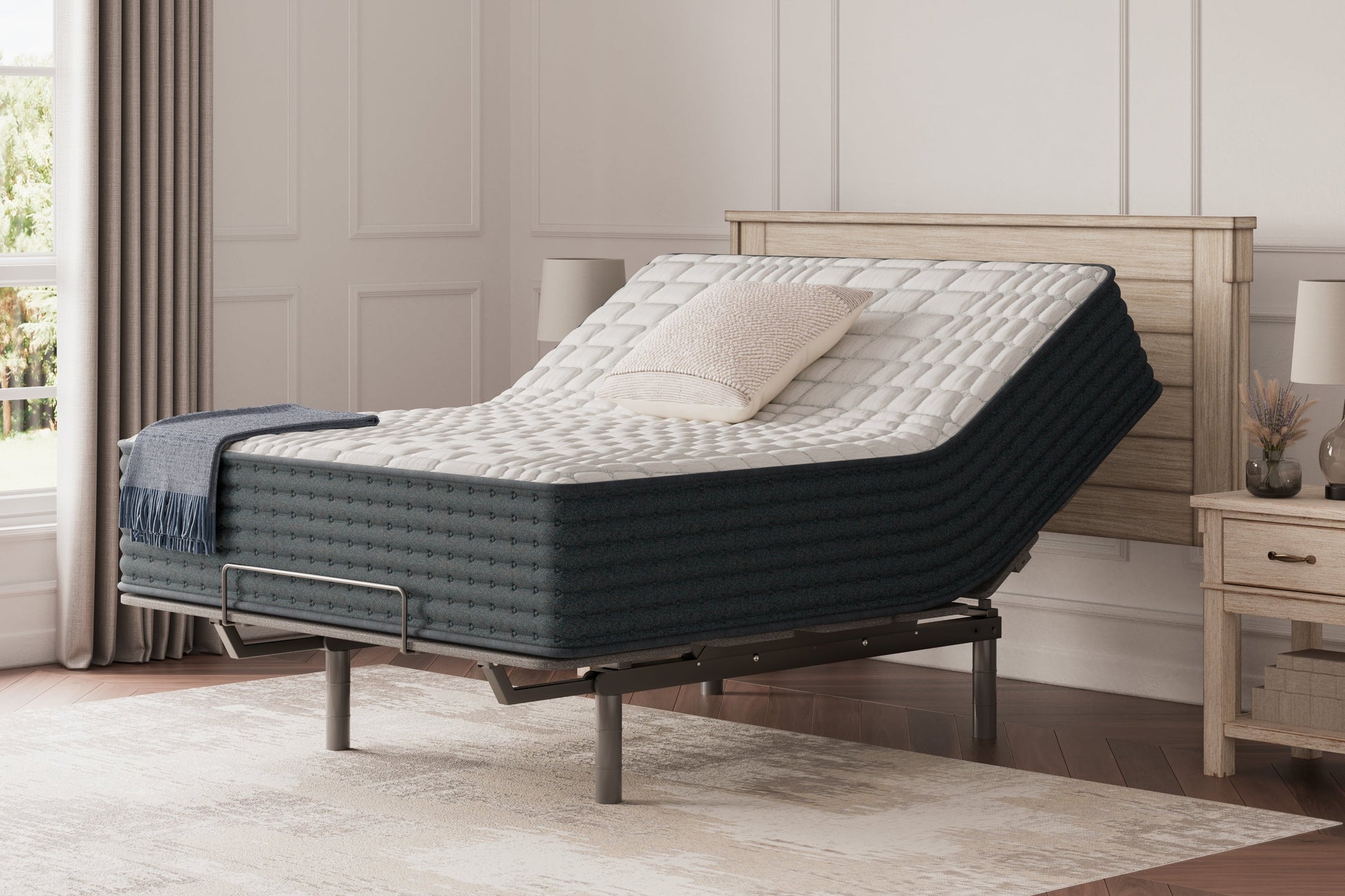 Hybrid 1300 White Full Mattress - M43621 - Luna Furniture - Dallas Store