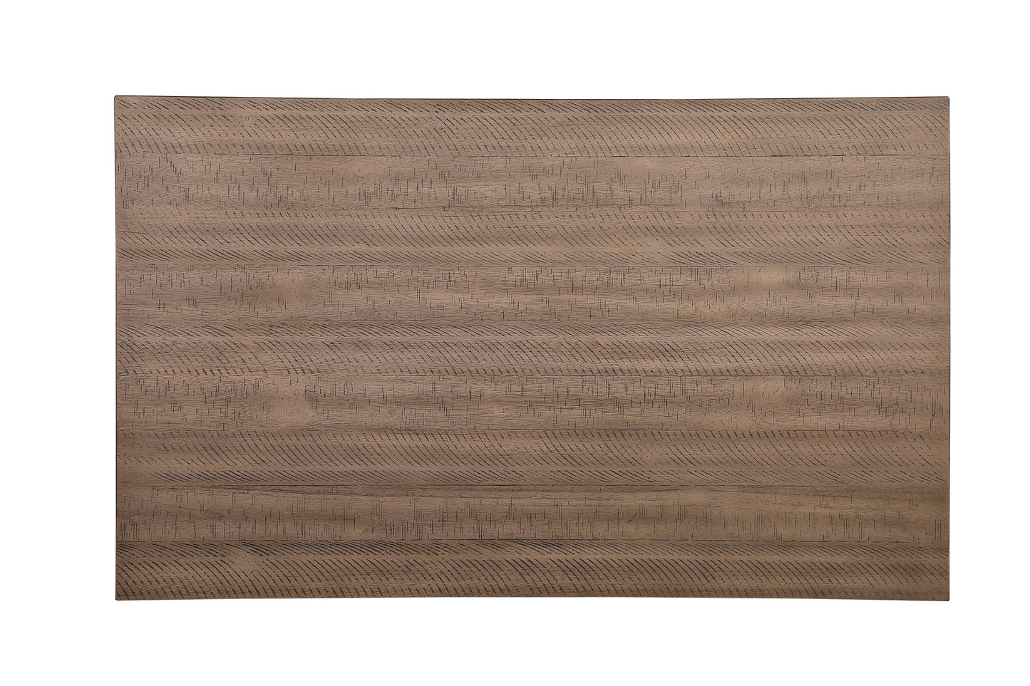 Ithaca Grayish White/Brown Dining Table - 5769W-60 - Luna Furniture - Dallas Store