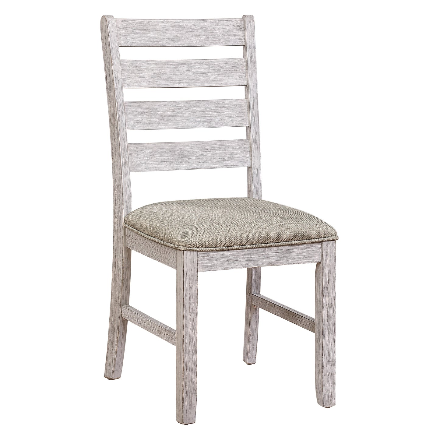 Ithaca Grayish White/Brown Side Chair, Set of 2 - 5769WS - Luna Furniture - Dallas Store