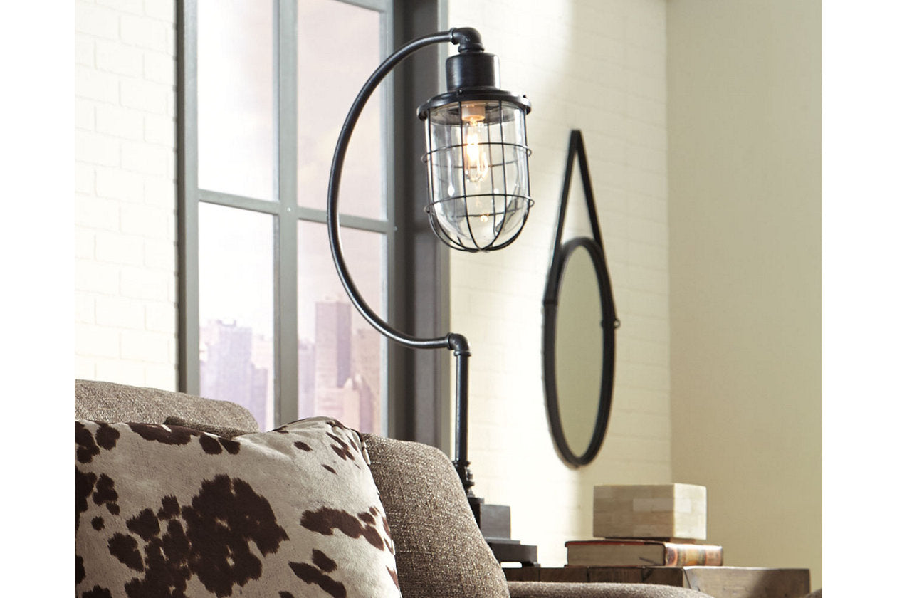 Jae Antique Black Desk Lamp - L734232 - Luna Furniture - Dallas Store