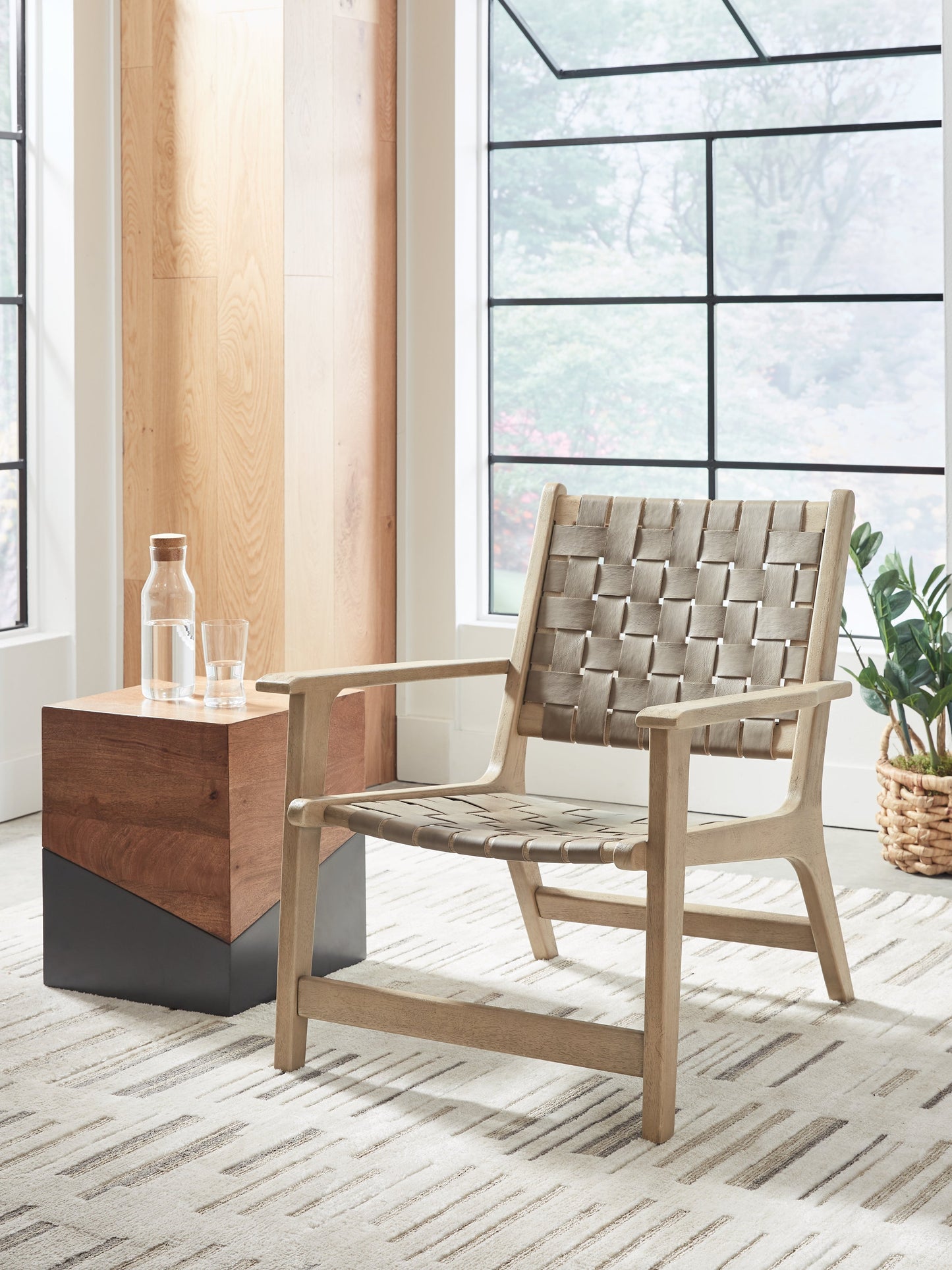 Jameset Taupe Accent Chair - A3000673 - Luna Furniture - Dallas Store