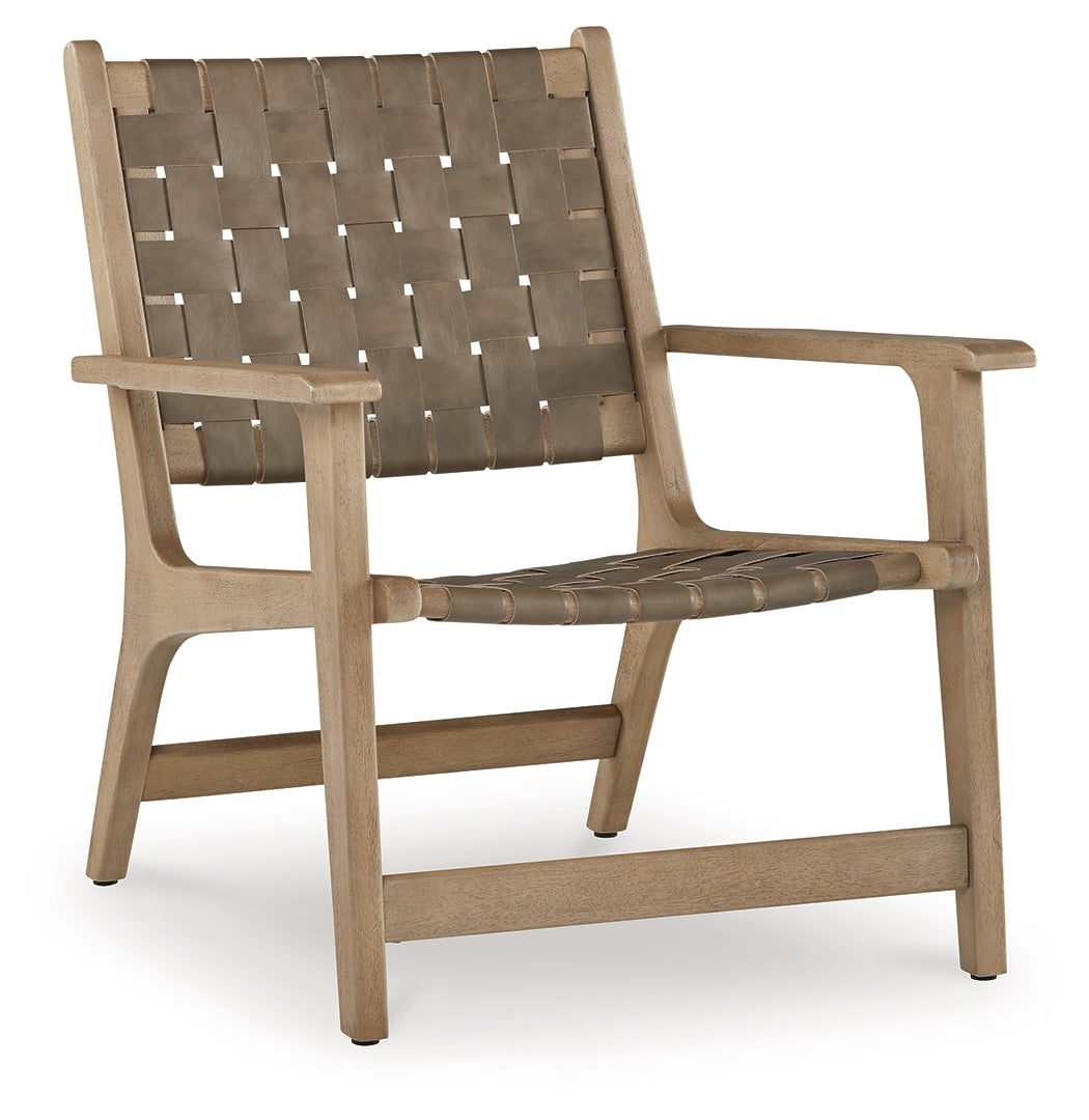 Jameset Taupe Accent Chair - A3000673 - Luna Furniture - Dallas Store