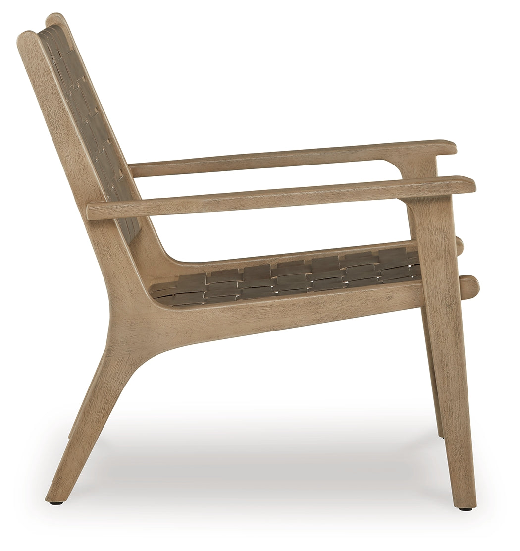 Jameset Taupe Accent Chair - A3000673 - Luna Furniture - Dallas Store