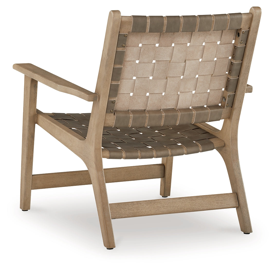Jameset Taupe Accent Chair - A3000673 - Luna Furniture - Dallas Store