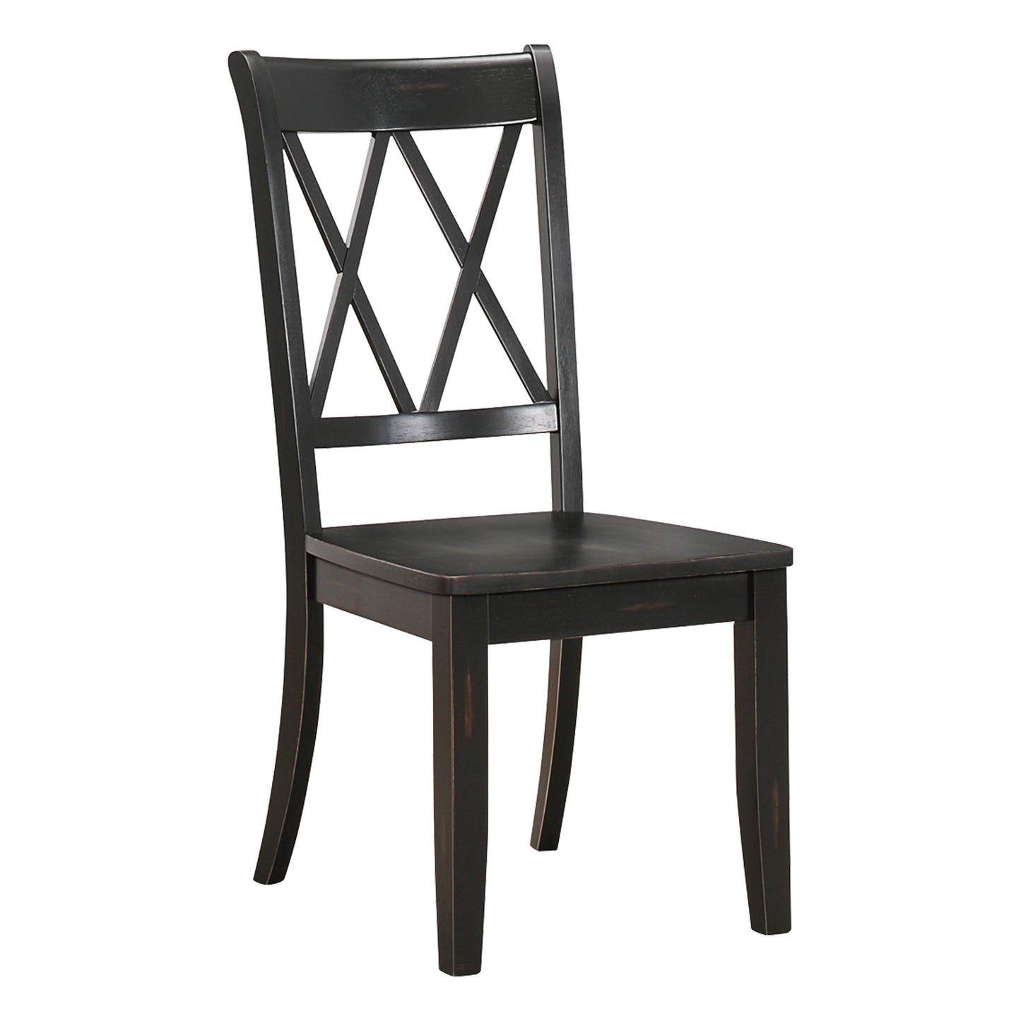 Janina Black Side Chair, Set of 2 - 5516BKS - Luna Furniture - Dallas Store