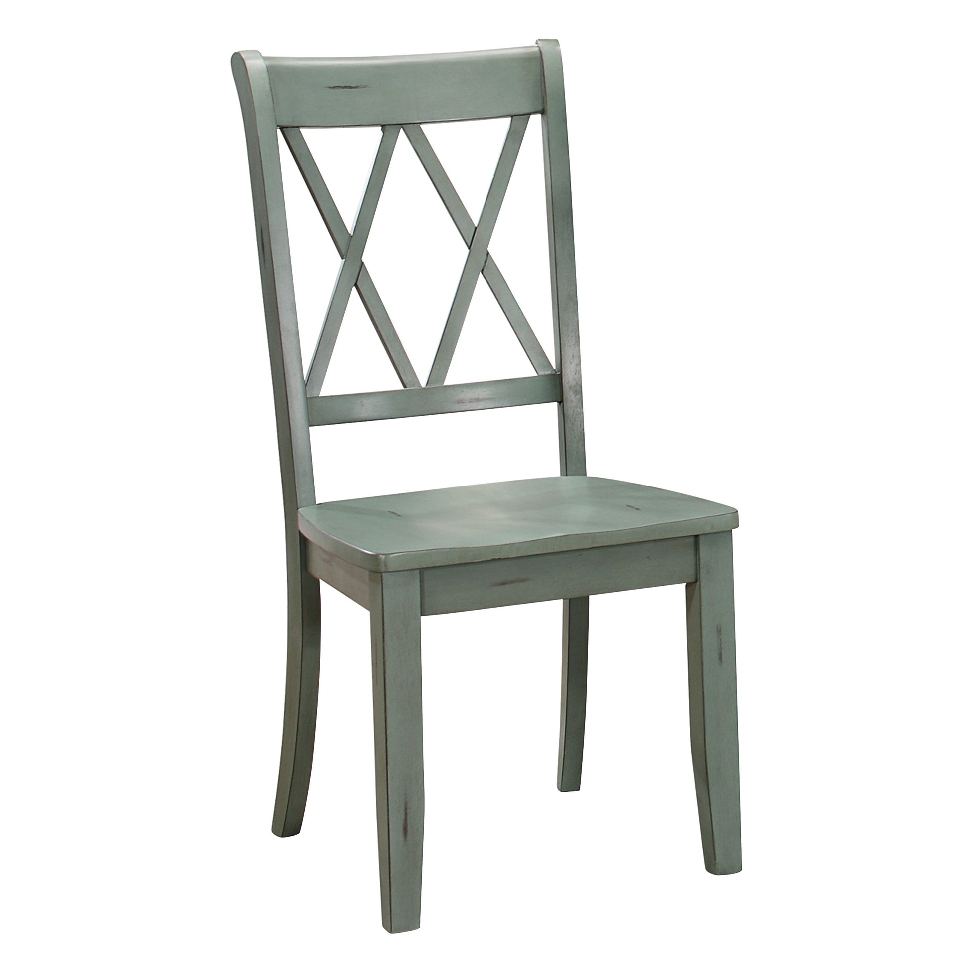 Janina Natural/Teal Dining Set - SET | 5516-66 | 5516TLS(3) - Luna Furniture - Dallas Store