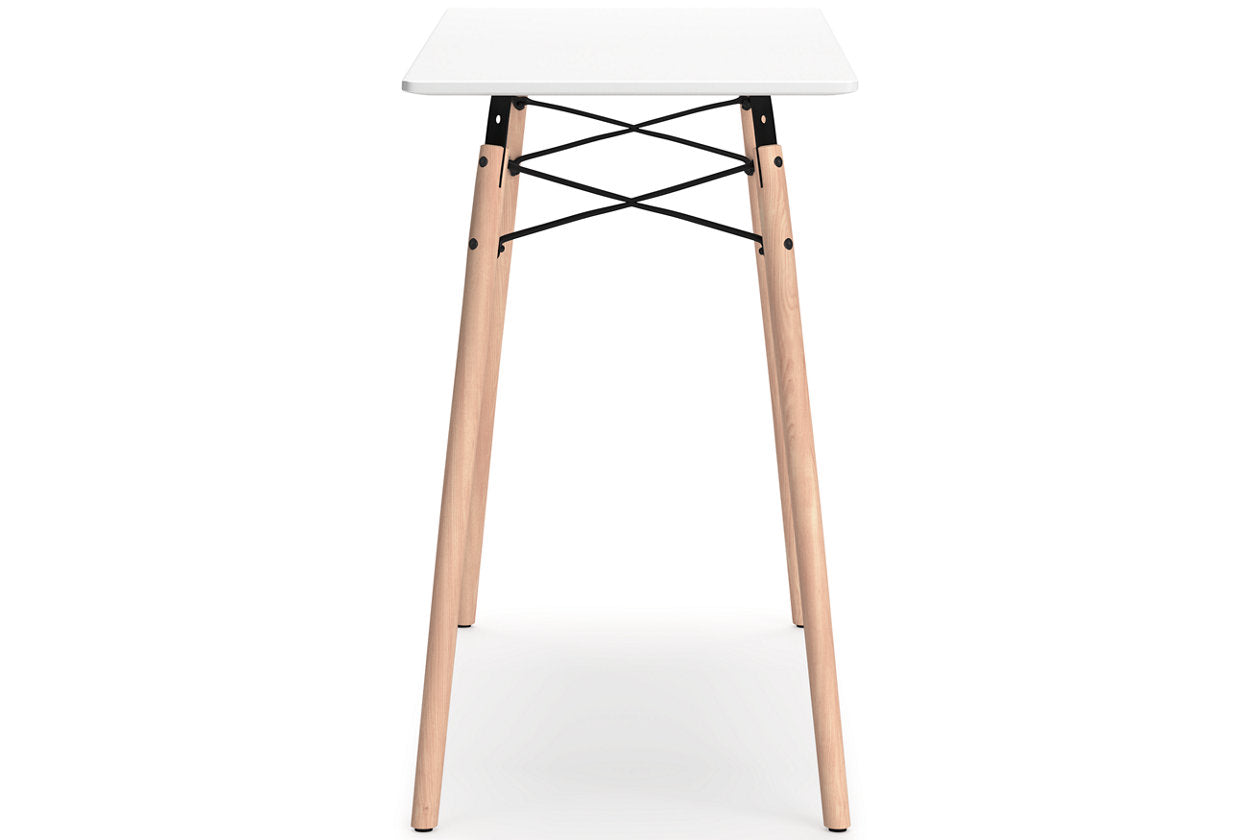 Jaspeni White/Natural Home Office Desk - H020-110 - Luna Furniture - Dallas Store