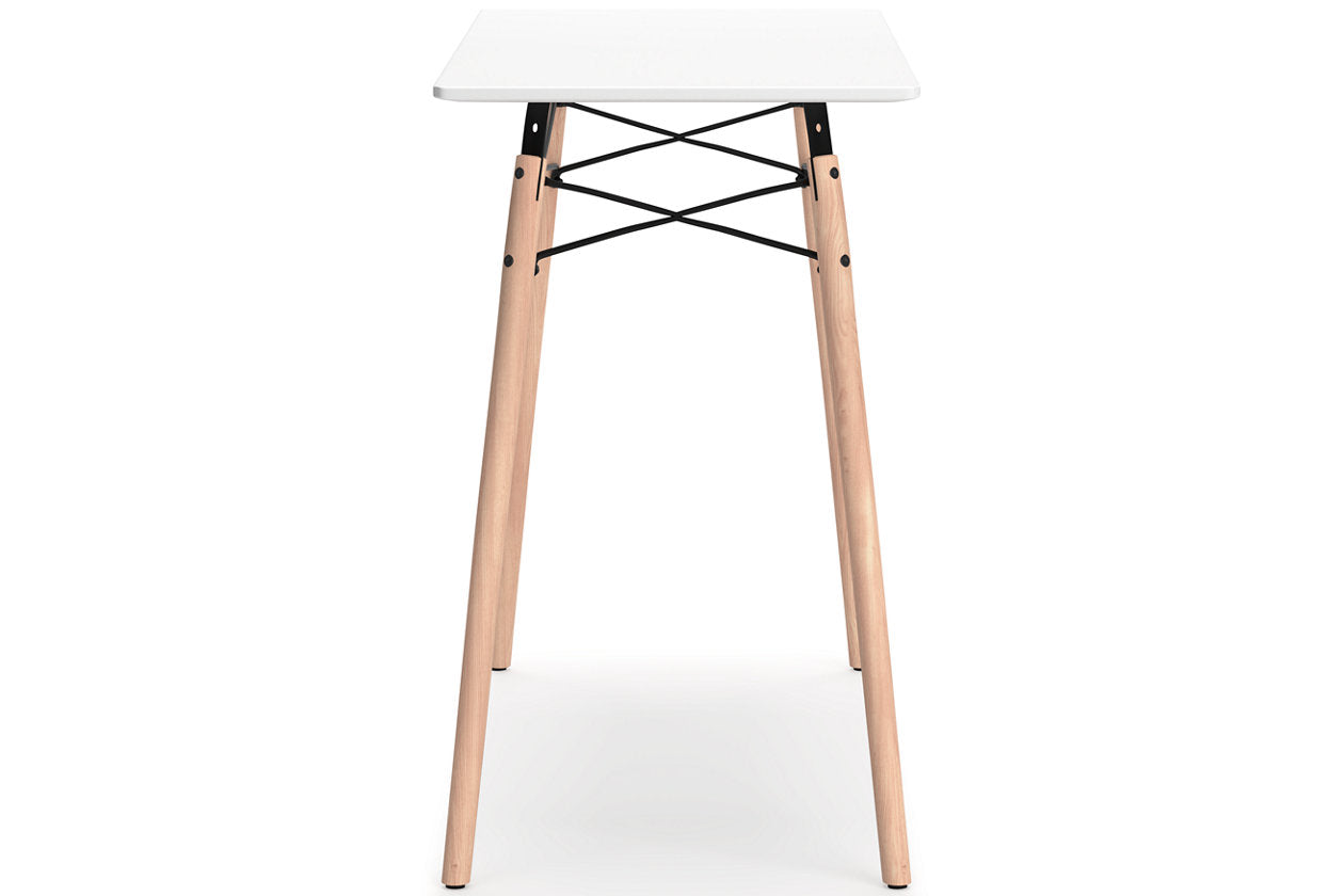 Jaspeni White/Natural Home Office Desk - H020-110 - Luna Furniture - Dallas Store