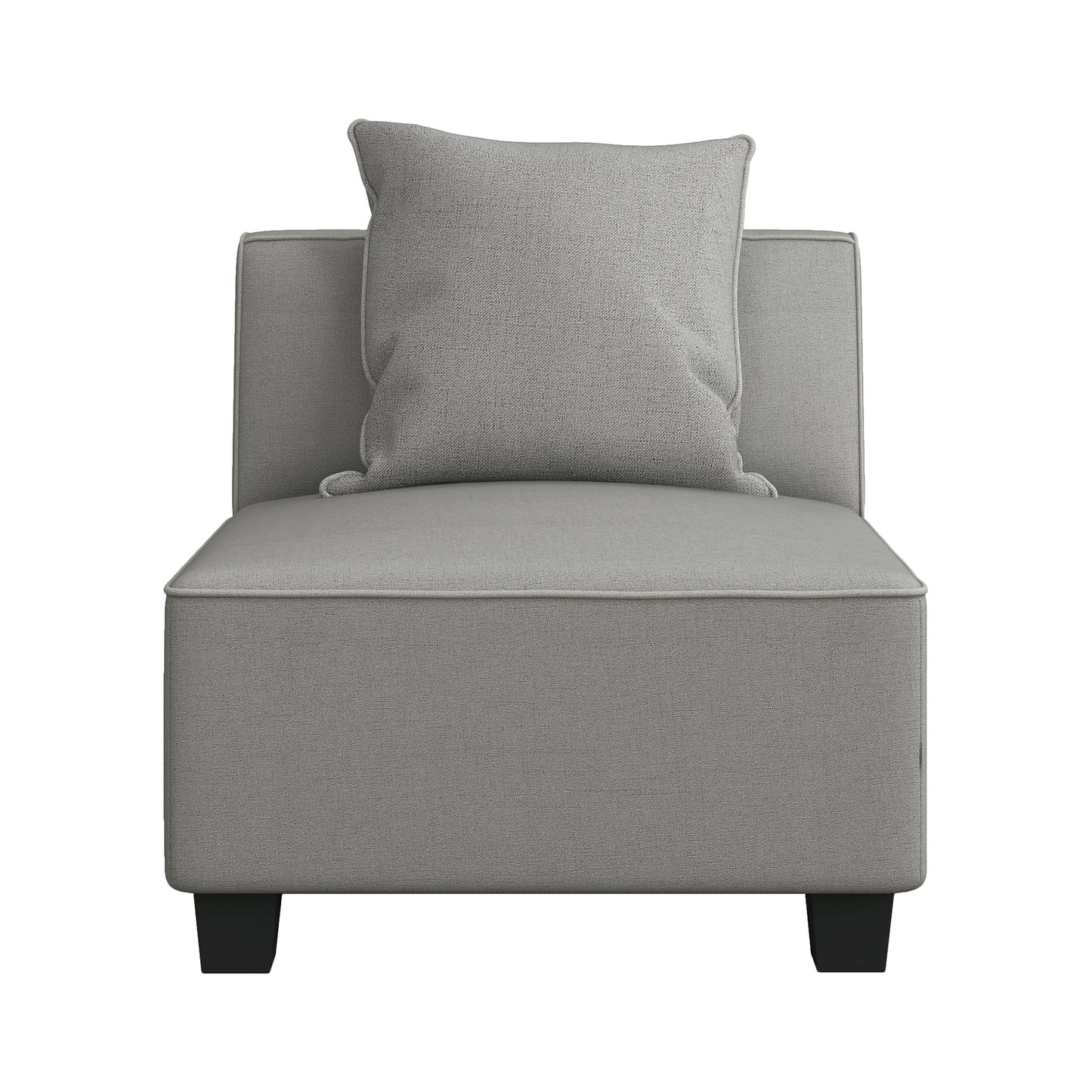 Jayilin Gray 5-Piece Modular Sectional - SET | 9357GY-AC(2) | 9357GY-CR(3) | 9357GY-4 - Luna Furniture - Dallas Store