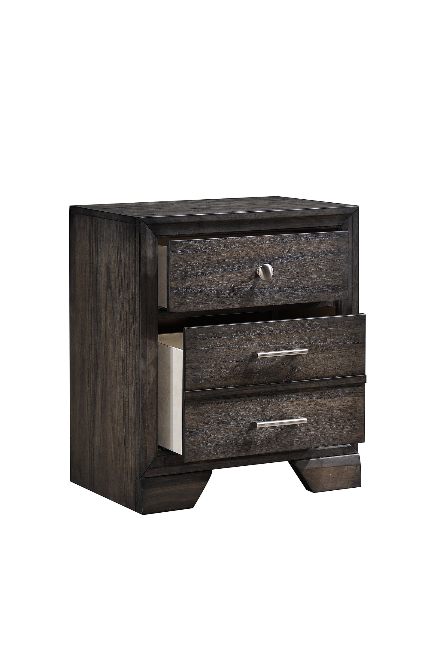 Jaymes Gray Storage Platform Bedroom Set - SET | B6580-K-HB | B6580-K-FBD | B6580-KQ-RAIL | B6580-1 | B6580-11 | B6580-2N - Luna Furniture - Dallas Store