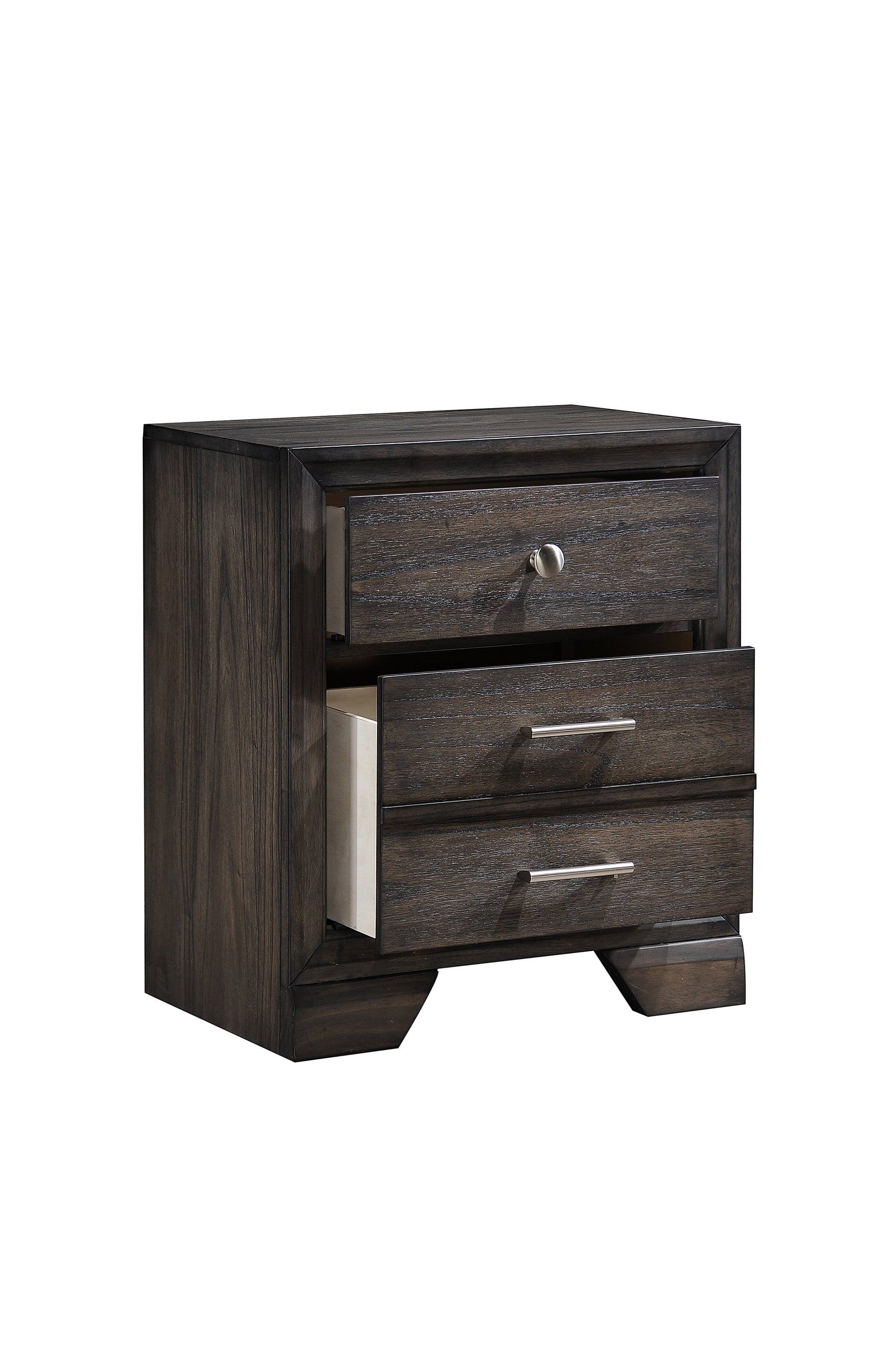 Jaymes Gray Storage Platform Bedroom Set - SET | B6580-K-HB | B6580-K-FBD | B6580-KQ-RAIL | B6580-1 | B6580-11 | B6580-2N - Luna Furniture - Dallas Store