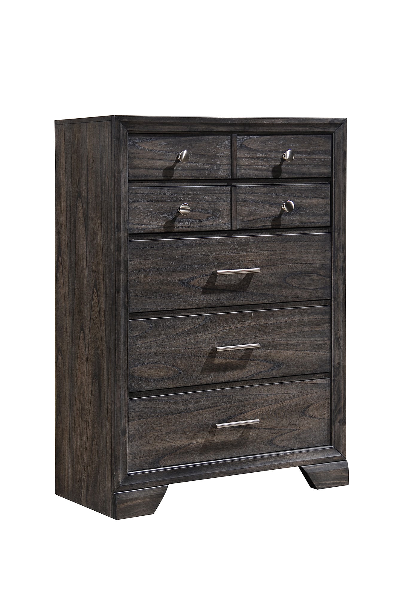 Jaymes Gray Storage Platform Bedroom Set - SET | B6580-K-HB | B6580-K-FBD | B6580-KQ-RAIL | B6580-1 | B6580-11 | B6580-2N - Luna Furniture - Dallas Store