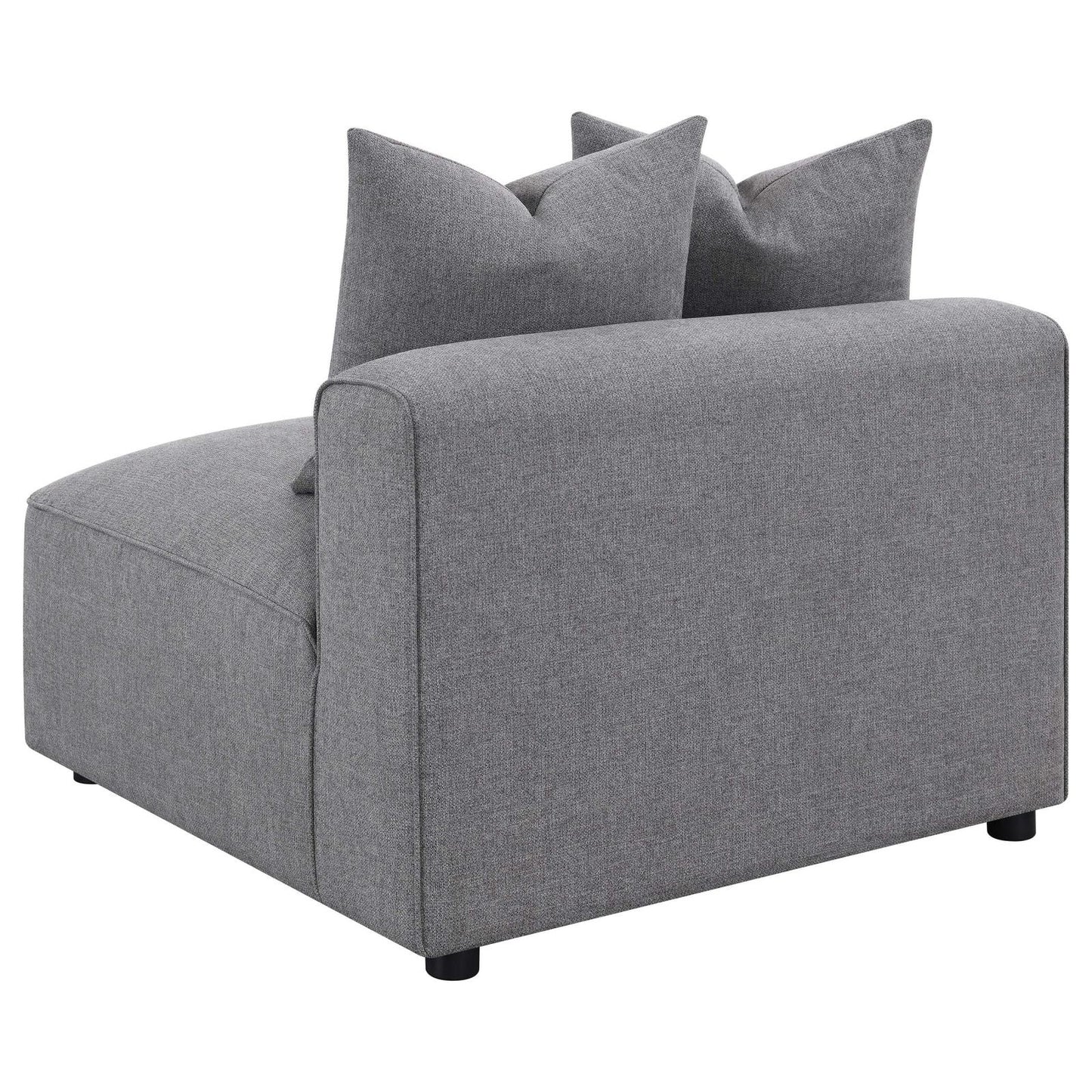 Jennifer 6-Piece Tight Seat Modular Sectional Gray - 551594-SET - Luna Furniture - Dallas Store