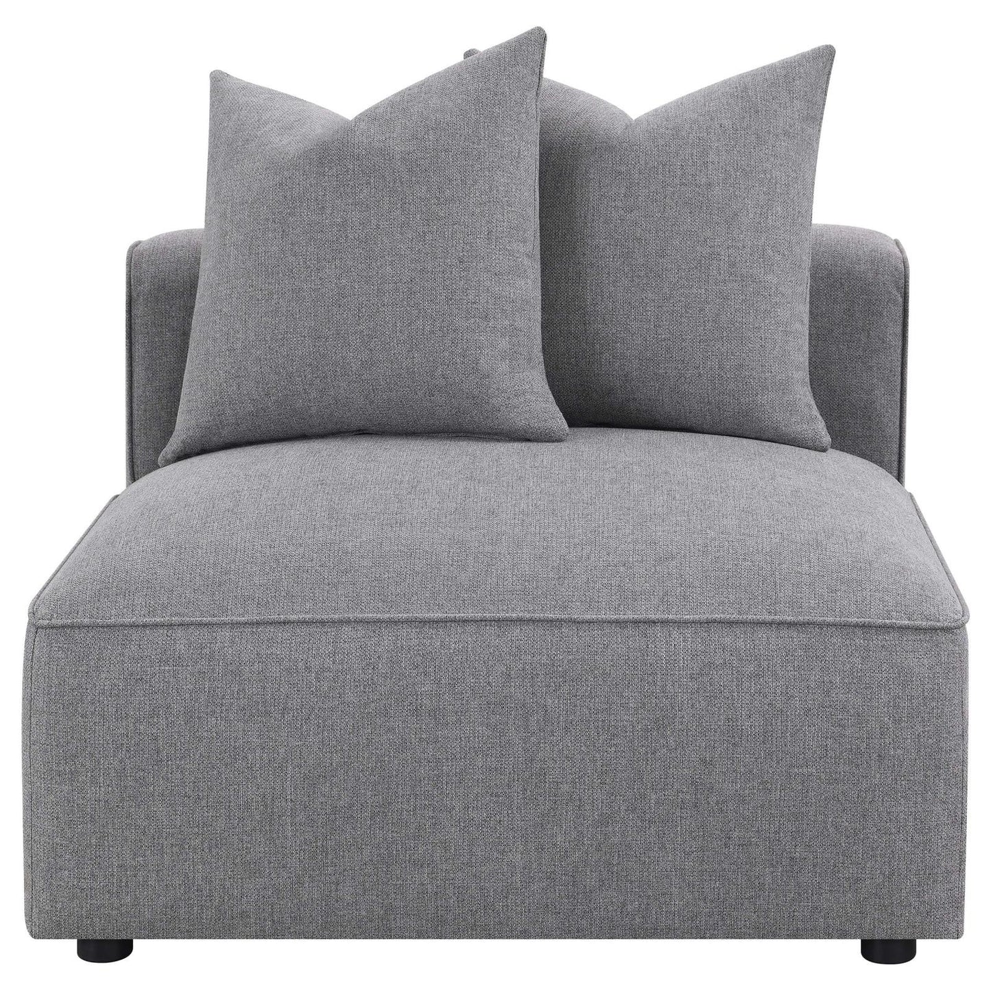 Jennifer 6-Piece Tight Seat Modular Sectional Gray - 551594-SET - Luna Furniture - Dallas Store