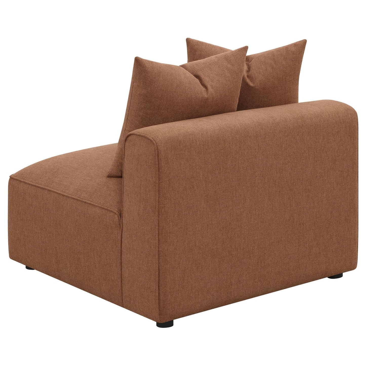 Jennifer 6-Piece Upholstered Modular Sectional Terracotta - 551591-SET - Luna Furniture - Dallas Store