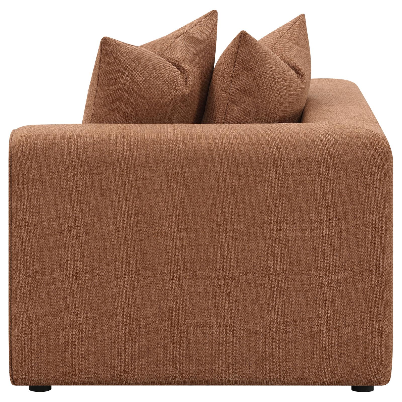 Jennifer 6-Piece Upholstered Modular Sectional Terracotta - 551591-SET - Luna Furniture - Dallas Store