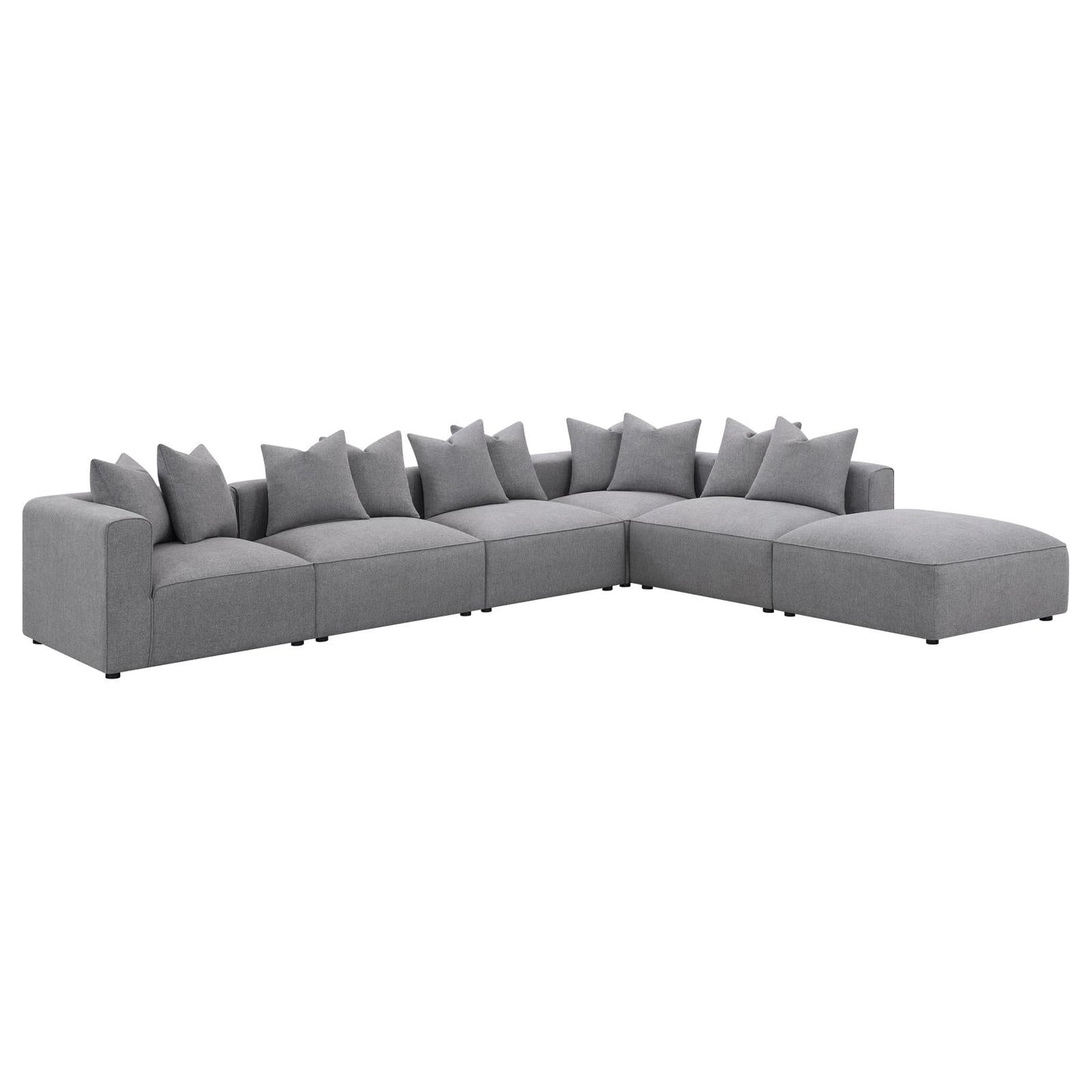 Jennifer Gray Tight Seat Armless Chair - 551594 - Luna Furniture - Dallas Store