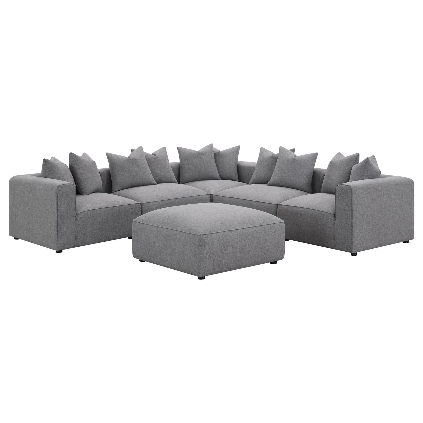 Jennifer Gray Tight Seat Armless Chair - 551594 - Luna Furniture - Dallas Store