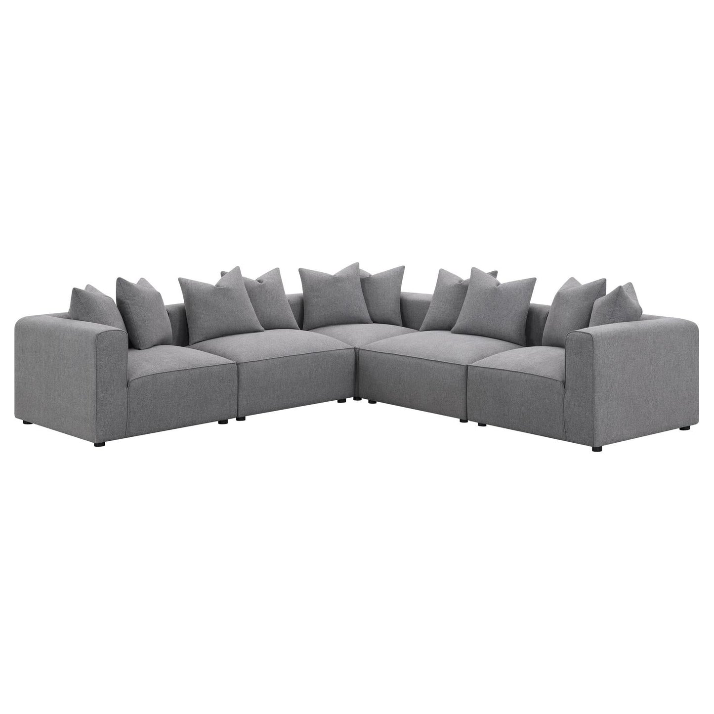 Jennifer Gray Tight Seat Armless Chair - 551594 - Luna Furniture - Dallas Store