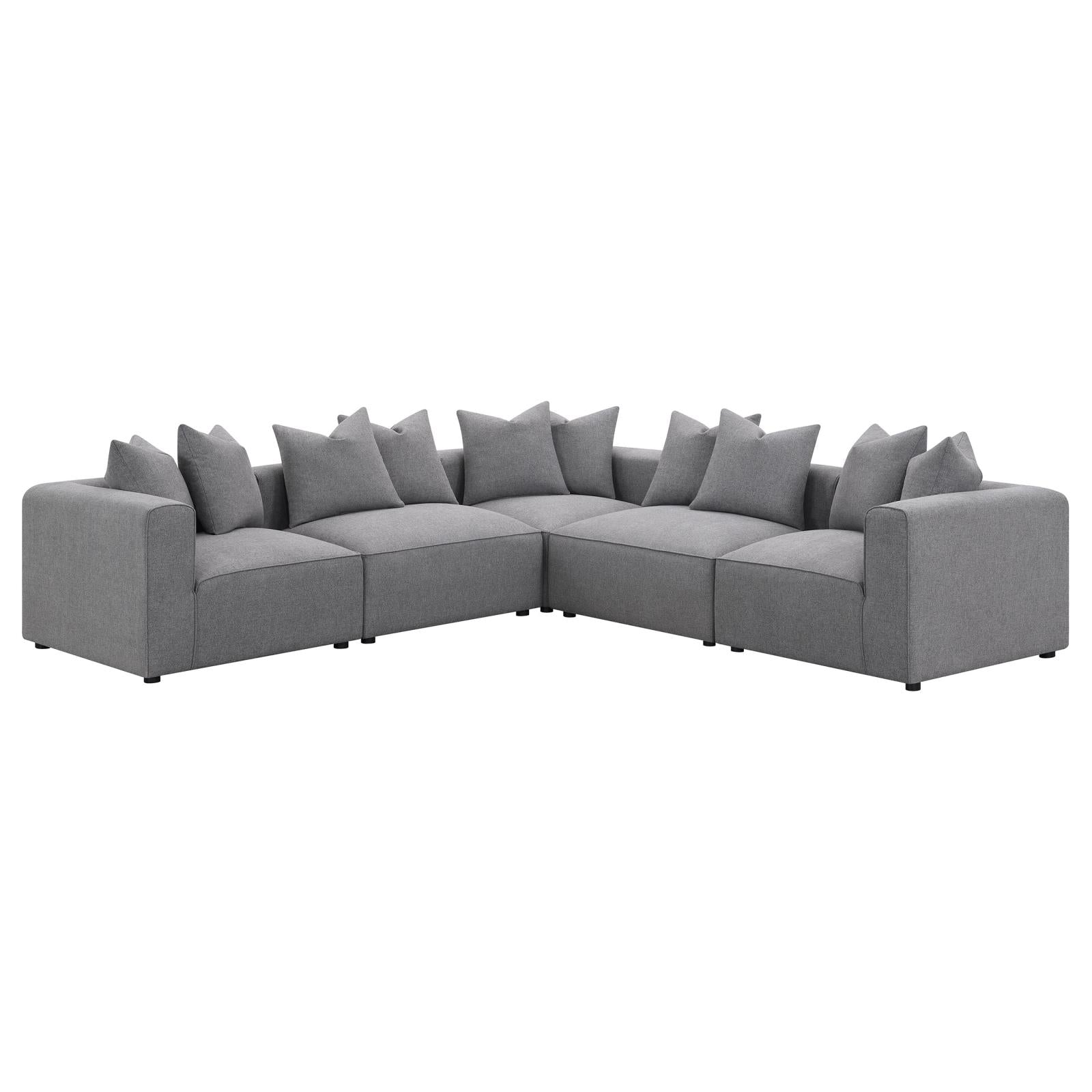 Jennifer Gray Tight Seat Armless Chair - 551594 - Luna Furniture - Dallas Store