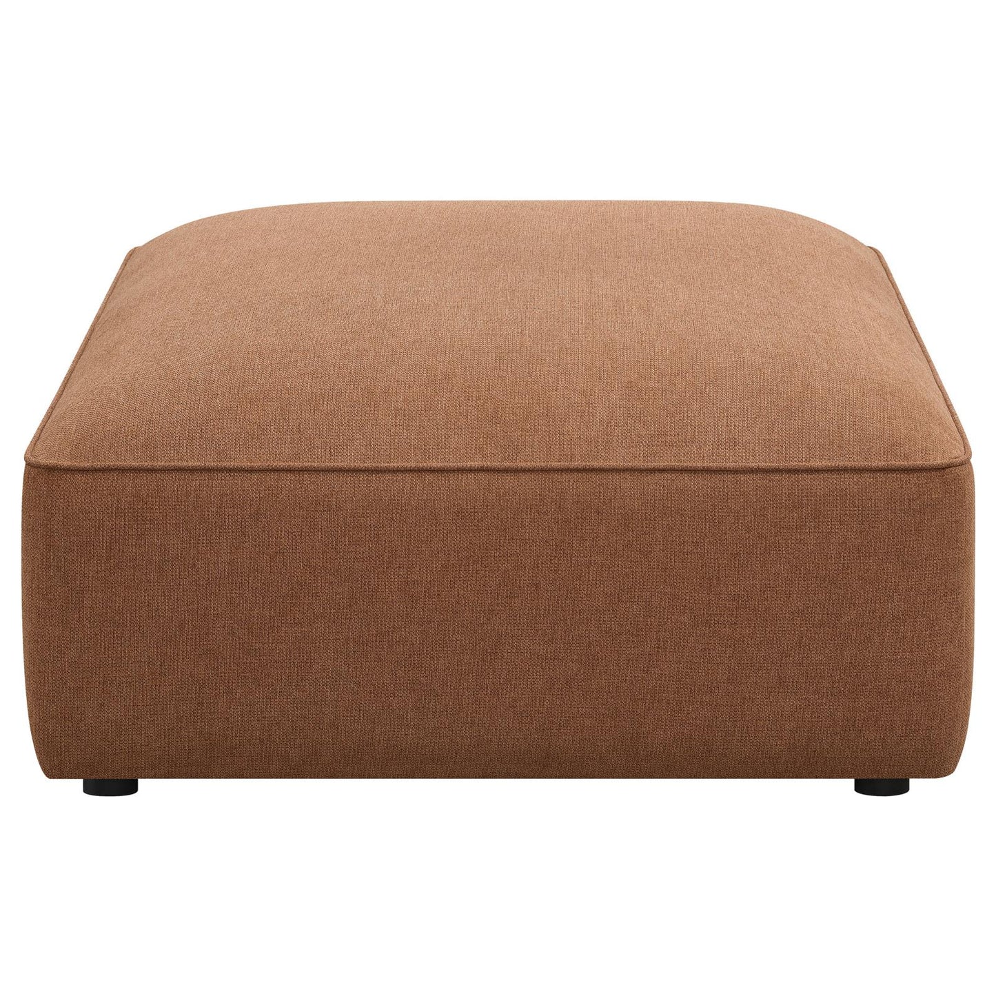 Jennifer Upholstered Ottoman Terracotta - 551593 - Luna Furniture - Dallas Store