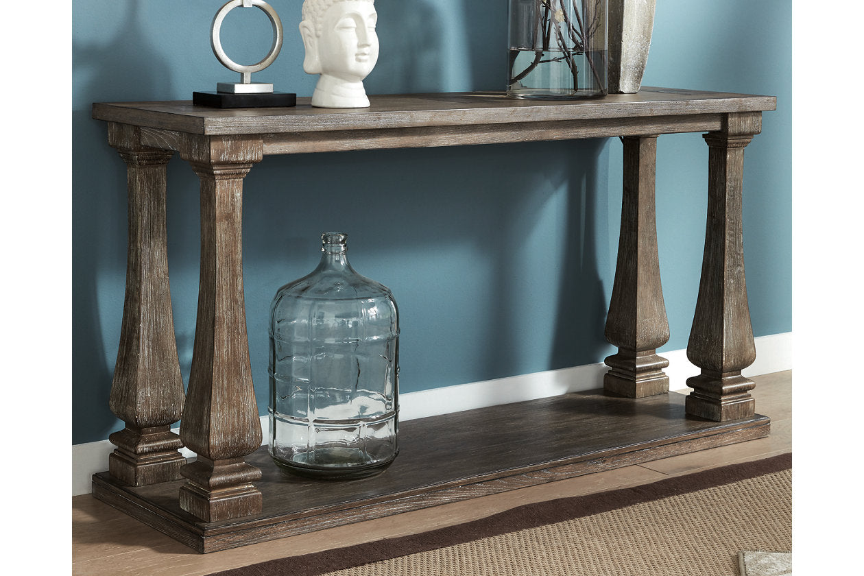 Johnelle Gray Sofa Table - T776-4 - Luna Furniture - Dallas Store