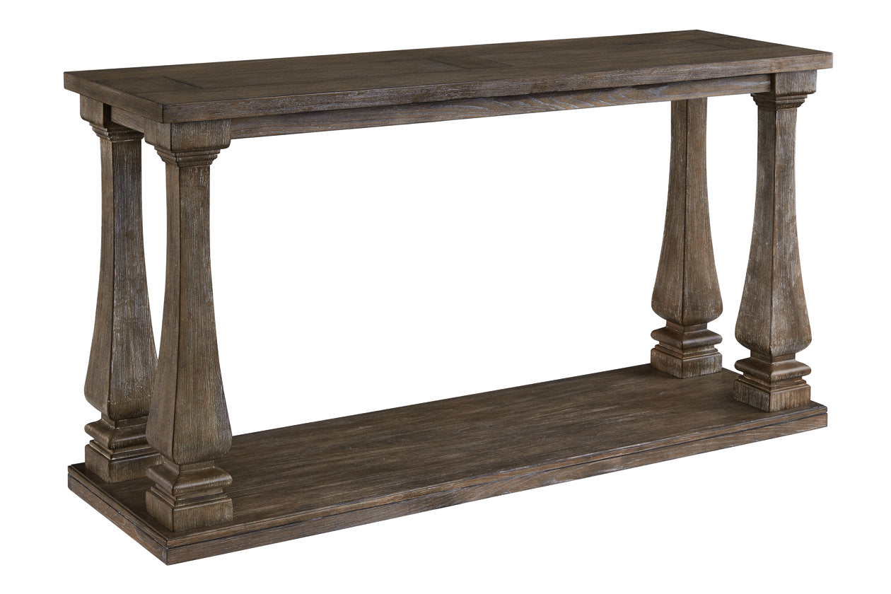 Johnelle Gray Sofa Table - T776-4 - Luna Furniture - Dallas Store