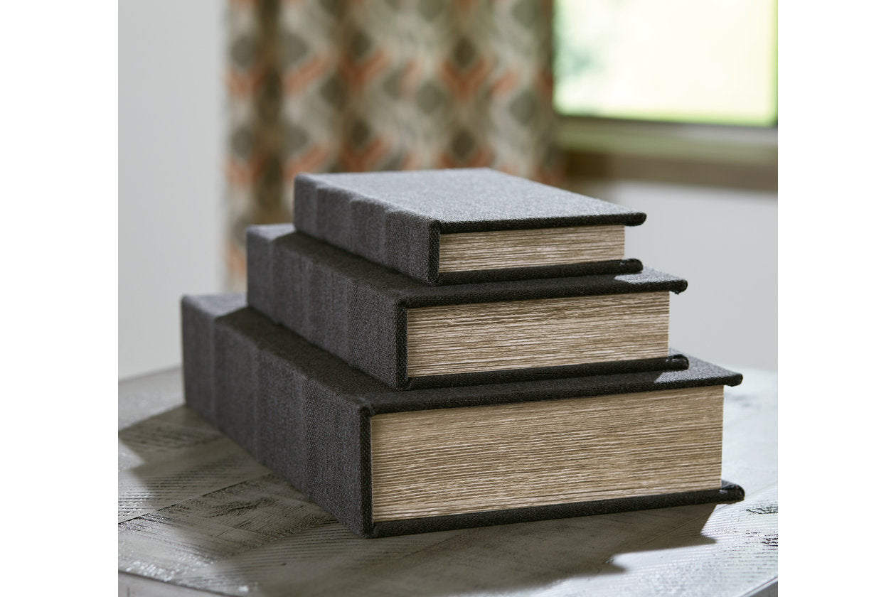 Jolina Black Box, Set of 3 - A2000489 - Luna Furniture - Dallas Store