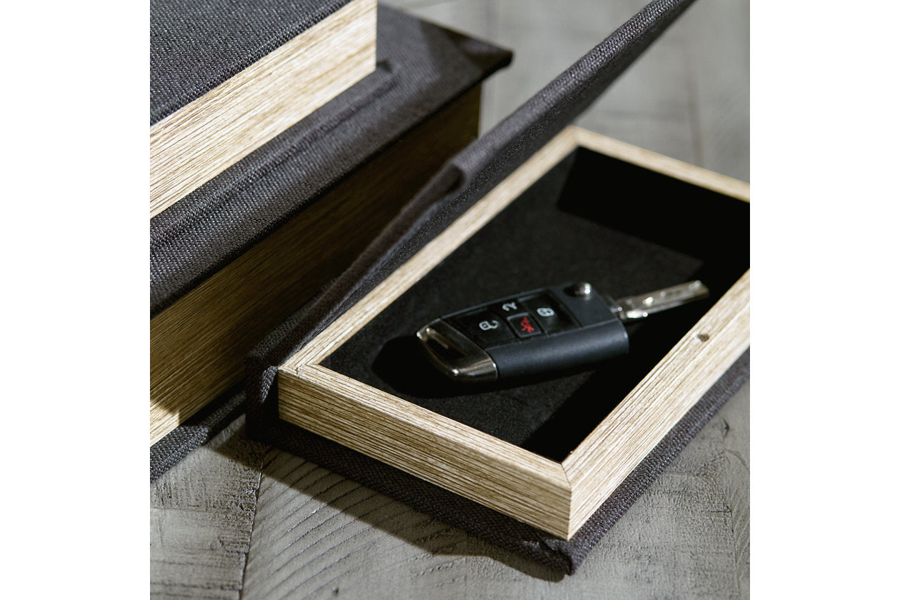 Jolina Black Box, Set of 3 - A2000489 - Luna Furniture - Dallas Store