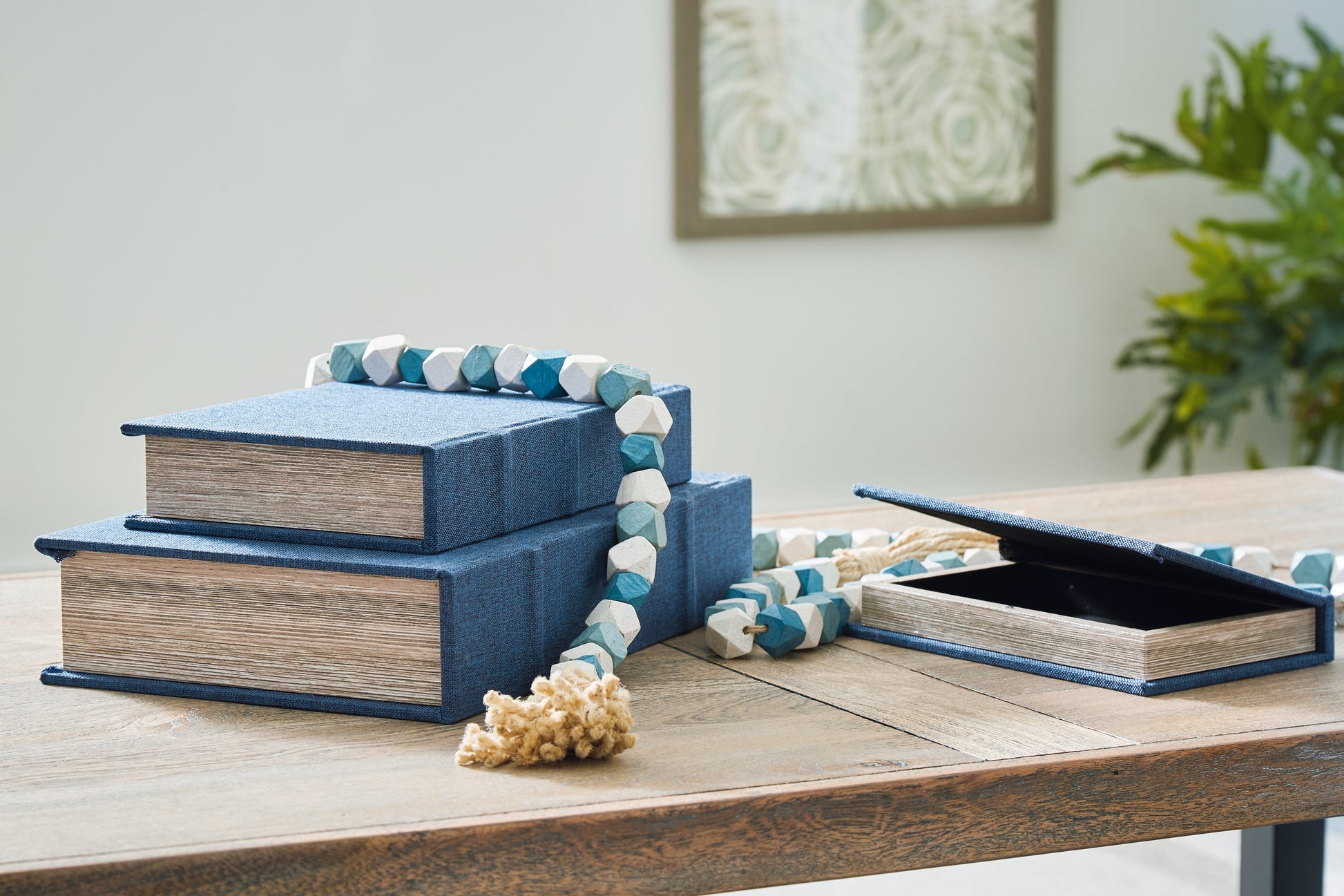 Jolina Blue Box Set (set of 3) - A2000617 - Luna Furniture - Dallas Store