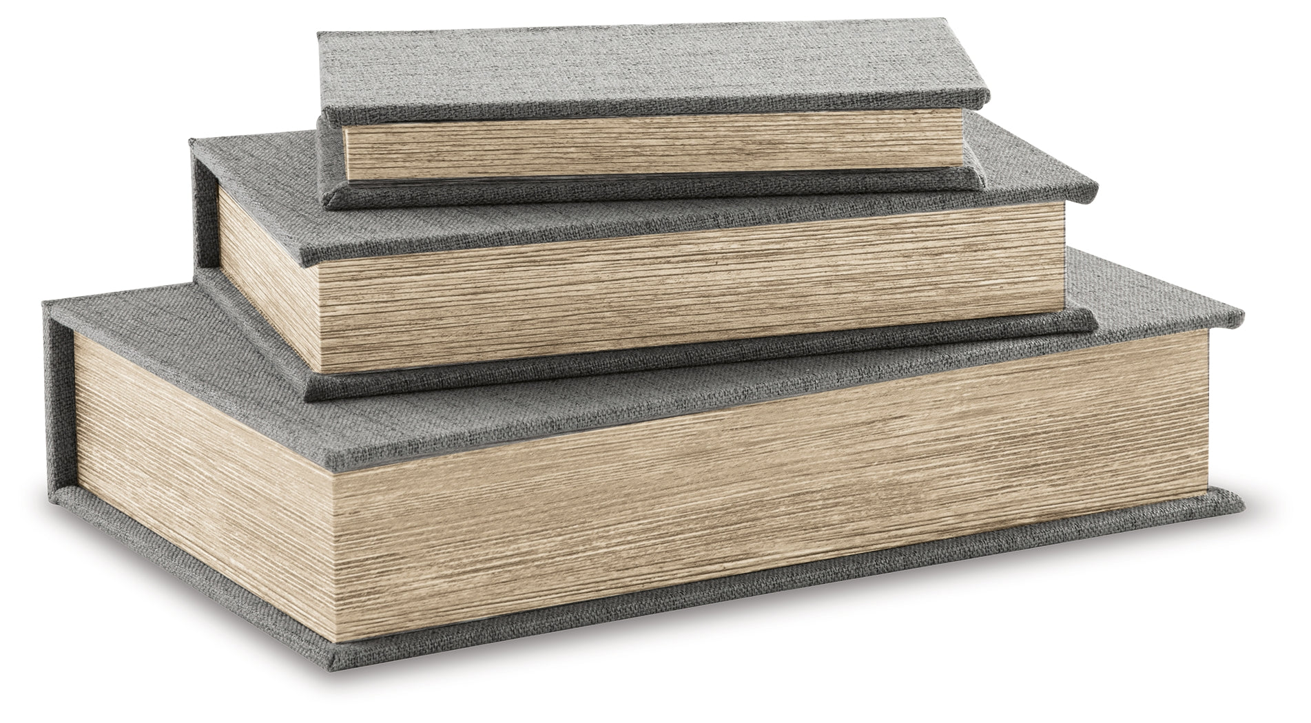 Jolina Gray Box, Set of 3 - A2000487 - Luna Furniture - Dallas Store