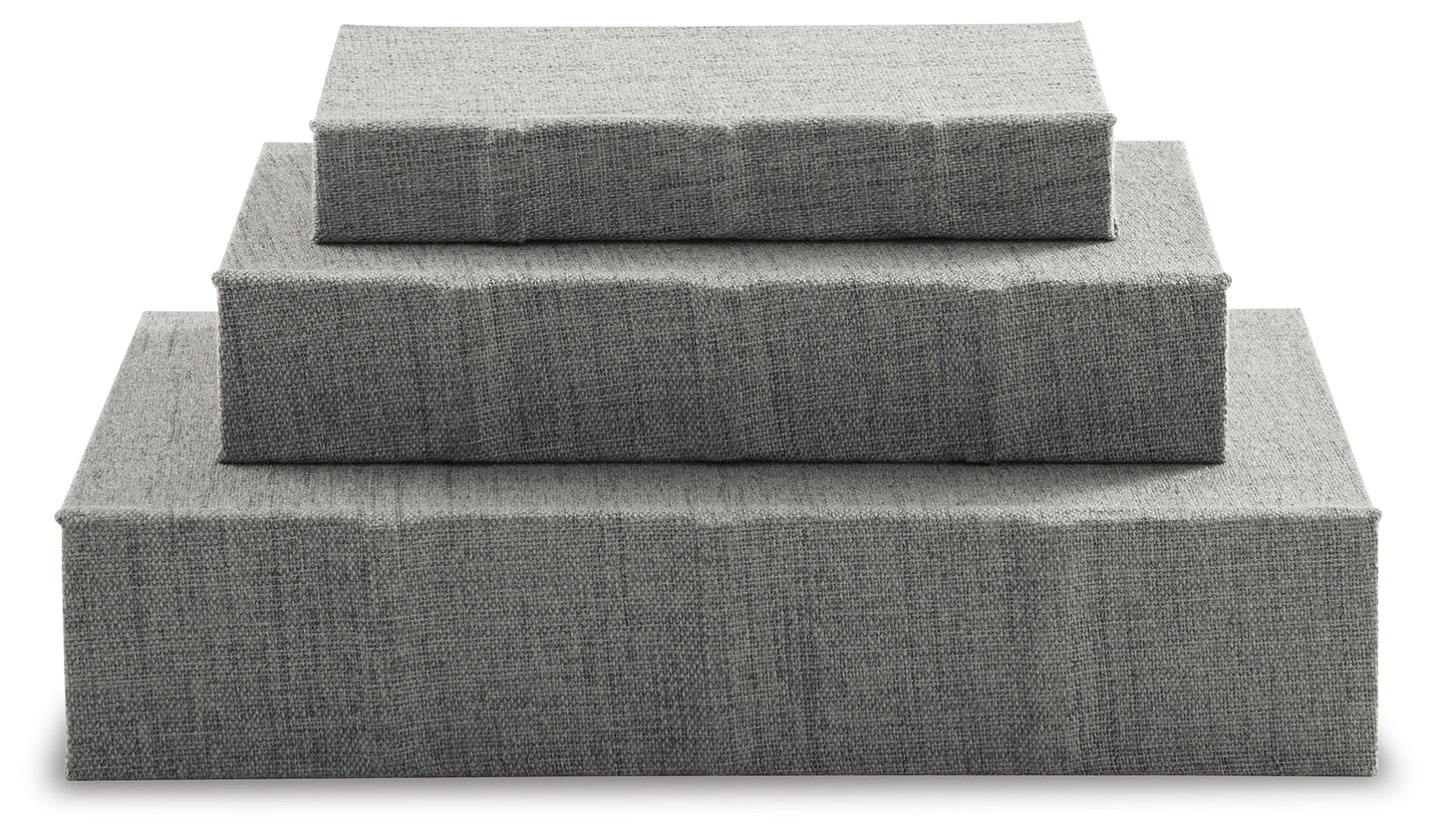 Jolina Gray Box, Set of 3 - A2000487 - Luna Furniture - Dallas Store