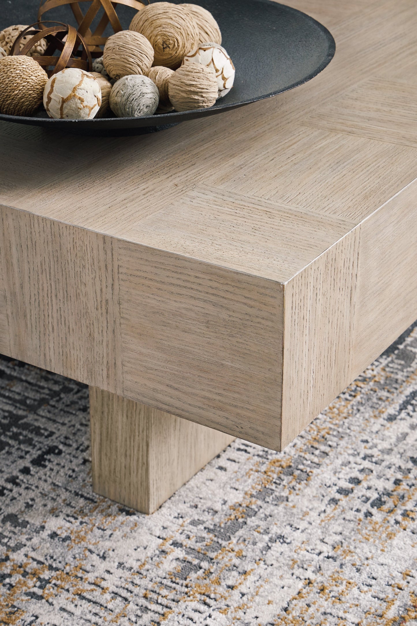 Jorlaina Light Grayish Brown Coffee Table - T922-1 - Luna Furniture - Dallas Store