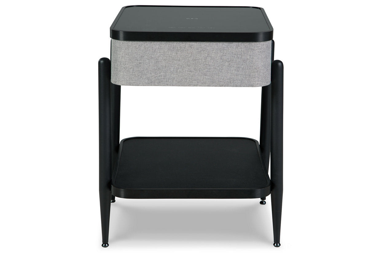 Jorvalee Gray/Black Accent Table - A4000550 - Luna Furniture - Dallas Store