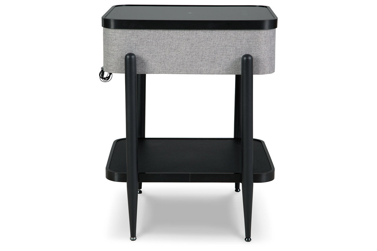 Jorvalee Gray/Black Accent Table - A4000550 - Luna Furniture - Dallas Store