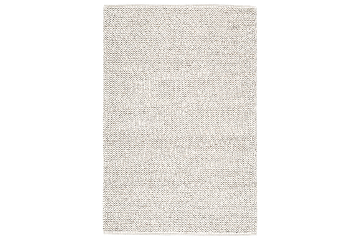 Jossick Cream/Gray Medium Rug - R405102 - Luna Furniture - Dallas Store
