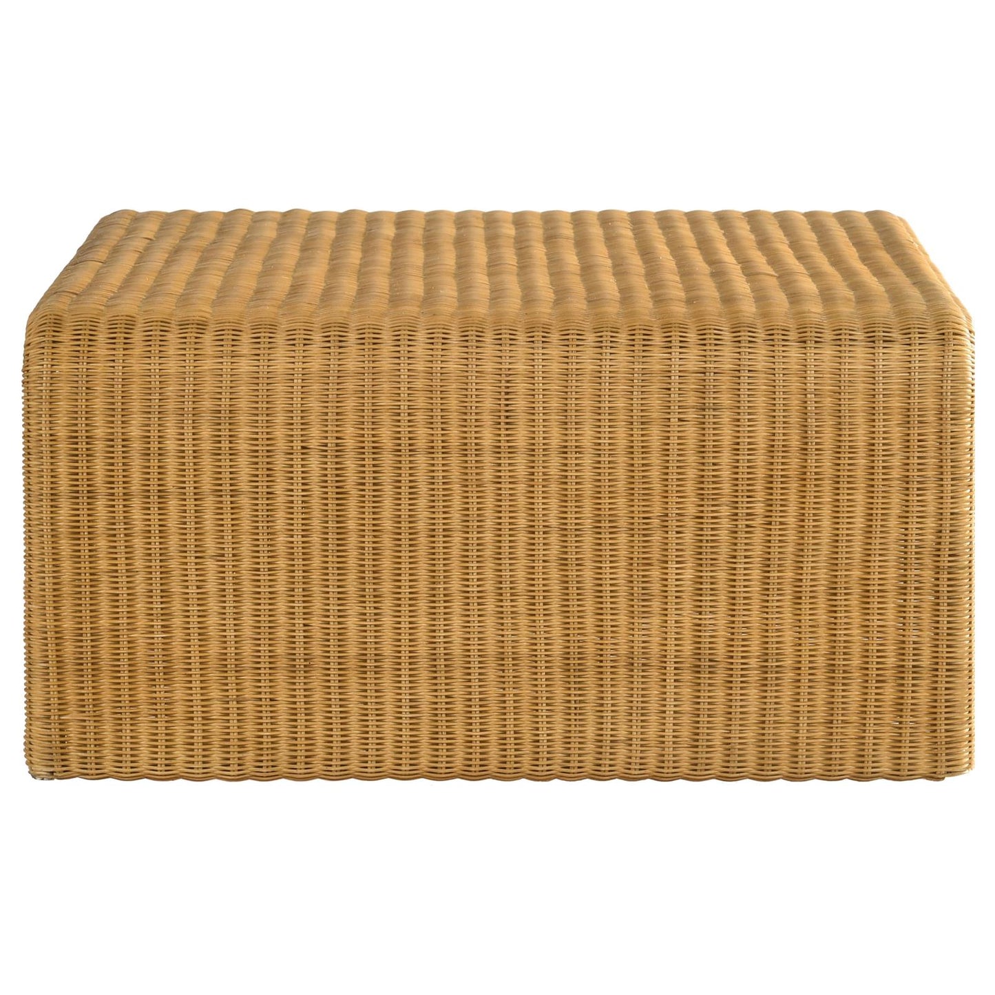 Juanita Natural Square Rattan Coffee Table - 709818 - Luna Furniture - Dallas Store