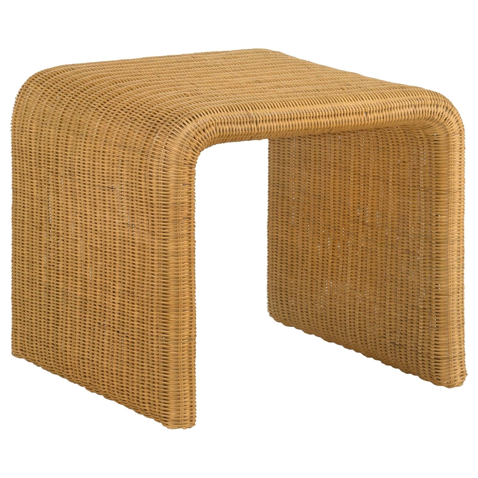 Juanita Square Rattan End Table Natural - 709817 - Luna Furniture - Dallas Store