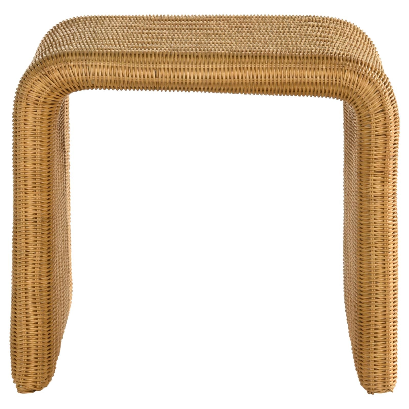 Juanita Square Rattan End Table Natural - 709817 - Luna Furniture - Dallas Store