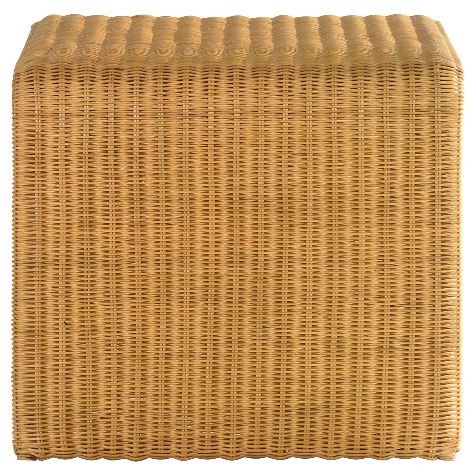 Juanita Square Rattan End Table Natural - 709817 - Luna Furniture - Dallas Store