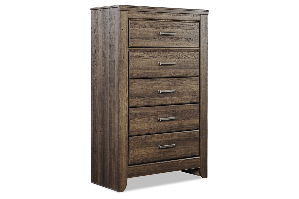 Juararo Dark Brown Chest of Drawers - B251-46 - Luna Furniture - Dallas Store
